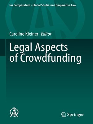 cover image of Legal Aspects of Crowdfunding